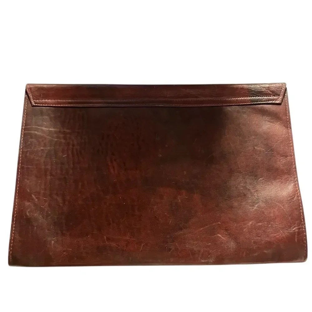 Rolf’s Vintage Cowhide Leather Portfolio Document Case